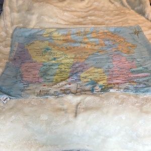 Roots Canada Map infinity scarf
